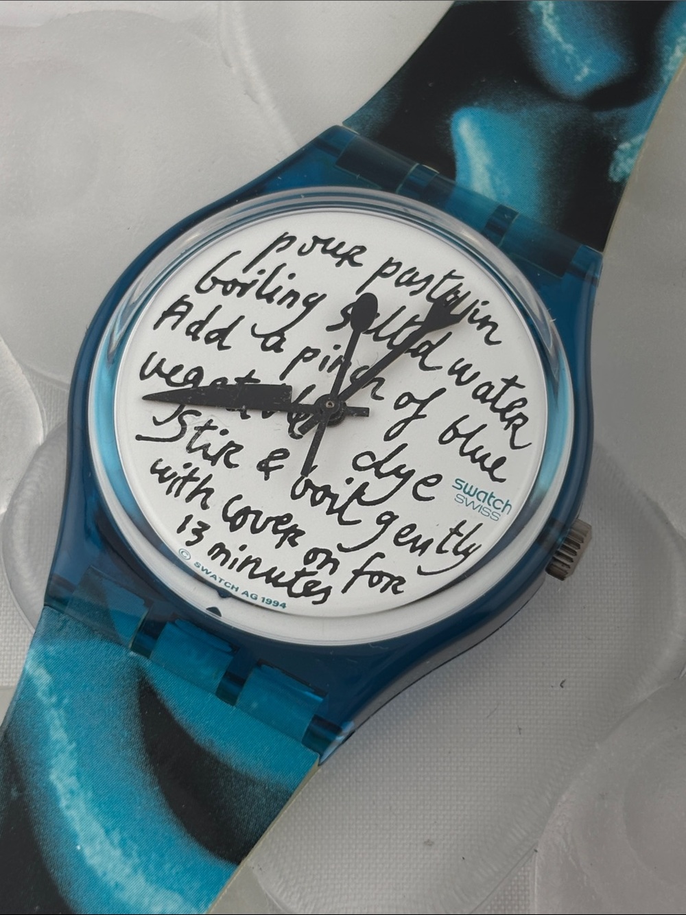 Swatch Watch - GG138 - BLUE PASTA